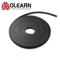 GT2-6mm Open Timing Belt Width 6mm GT2 Rubber Belt 