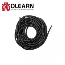 Polyethylene Spiral Cable Wire Wrap Black And White Option