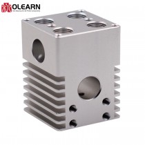 Aluminum Alloy 4 Nozzles Heat Sink Multiple Color Sprinklers For Ultimaker2 Extruder