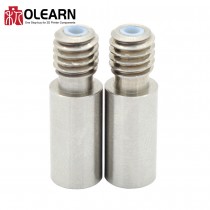 2 in 1 out Throat Stainless Steel Heat Break With PTFE Teflon 