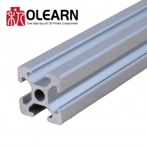 OLEARN CNC Parts V-Slot 20x20 Linear Rail Silver