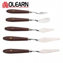 OLEARN 3D Print Removal Tool With Natural Wooden Handle