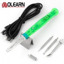 3D Printing Finishing USB Electric Soldering Iron Set