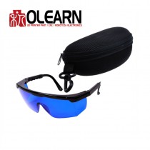 590-690nm Eye Laser protection goggle Blue Color With Box And Cloth