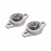 KFL001 Zinc Alloy Pillow Block Flange Bearing 12mm Bore Diameter