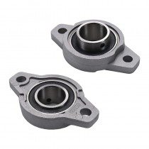 KFL005 Zinc Alloy Pillow Block Flange Bearing 25mm Bore Diameter