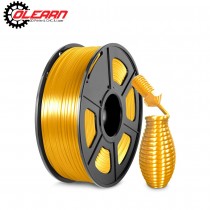 Olearn 1.75mm 3D Printing Filament PLA Fit Fdm 3D Printer Silk Light Gold