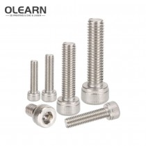 Olearn 10pcs M3 M4 M5 Hexagon Screws 