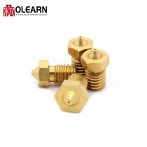 OLEARN Brass Nozzle For E3D Hotend 1.75mm/3.0mm